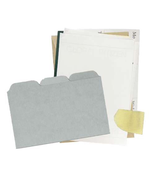 carpetas y archivos, papeles viejos